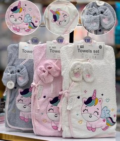 تصویر ست حوله پنج تکه مادرکر Mother care - فیل 