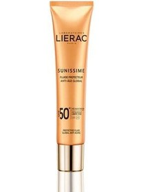 تصویر Lierac ضدآفتاب صدر و صورت SPF 50+ با انرژی‌زا و محافظت‌کننده 