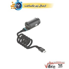 تصویر شارژر فندکی فست شارژ 45 واتی گرین لاین lightning Green Lion 45W PD Car Charger lightning