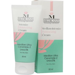 تصویر کرم مرطوب کننده پوست خشک و نرمال مديلن INTENSIVE MOISTURIZING CREAM MEDILANN 