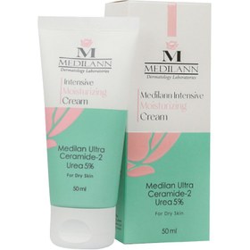 تصویر کرم مرطوب کننده پوست خشک و نرمال مديلن INTENSIVE MOISTURIZING CREAM MEDILANN 