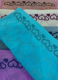 تصویر حوله دستی قلبی ۳۵ در ۷۰ 