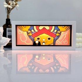 تصویر تابلو لایت باکس انیمه ای تنی چاپر وانپیس | One Piece Tony Tony Chopper Light Box 