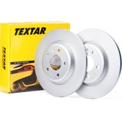 تصویر دیسک ترمز جلو سمند LX خنک کن دار تکستار – Textar ا Samand Textar Front Disk pads Samand Textar Front Disk pads