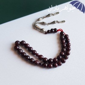 تصویر تسبیح یاقوت گارنت اصل خوشرنگ کد T_1113 