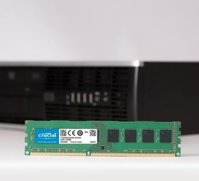 تصویر رم دسکتاپ DDR3 تک کاناله 1600 مگاهرتز CL11 کروشیال مدل 