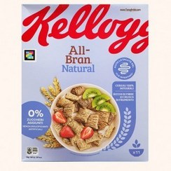 تصویر سریال صبحانه کلاگز بدون شکر افزودنی و وگان مدل آل برن نچرال 450 گرمی 