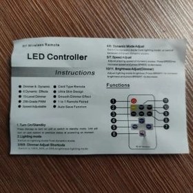 تصویر کنترلر ال ای دی دیمر فلاشر ادامسی controller led dimmer flasher