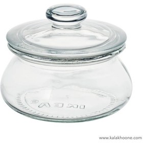 تصویر بانکه شیشه ای 300 سی سی ایکیا مدل VARDAGEN IKEA ا VARDAGEN Jar with lid clear glass 0.3 l VARDAGEN Jar with lid clear glass 0.3 l