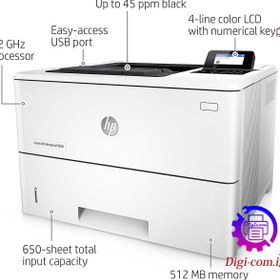 تصویر پرینتر لیزری اچ پی HP LaserJet Enterprise M 506 dne HP LaserJet Enterprise M 506 dne