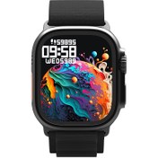 تصویر ساعت هوشمند گل تیج مدل SW06 با نمایشگر AMOLED و بدنه فلزی 