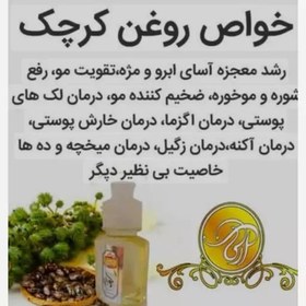 تصویر روغن کرچک موضعی 