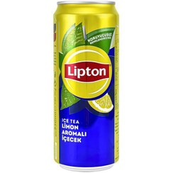 تصویر نوشیدنی چای سرد لیپتون با طعم لیمو 330 میل Lipton