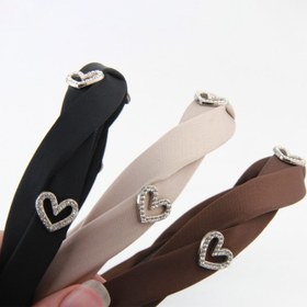 تصویر تل سر دخترانه مدل قلبی 