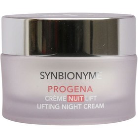 تصویر کرم شب سین بیونیم مناسب پوست معمولی تا خشک Synbionyme Progena Lifting Night Cream 50 Ml