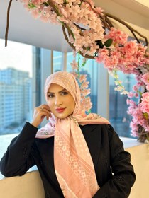 تصویر روسری طرح قلب 