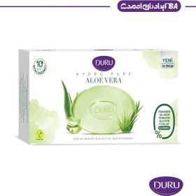 تصویر صابون دورو مدل HYDRO PURE رایحه آلوئه ورا بسته 3 عددی DURU HYDRO PURE ALOE VERA BAKIM SABUNU