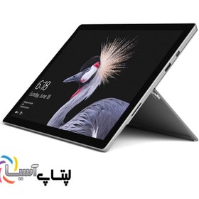 تصویر خرید و قیمت تبلت ویندوزی کارکرده مایکروسافت سرفیس پرو 5 مدل Surface Pro 5 + Keyboard microsoft-surface-pro-5-keyboard-intel-i5-7300u-8gb-256gb-ssd-intel-hdseries-12.3