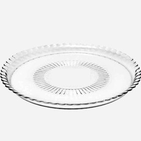 تصویر زیر کیکی سفید ساده لومینارک Luminarc Platter 