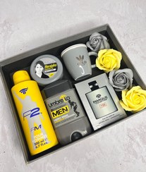 تصویر باکس هدیه مردانه، کادو روز مرد ، تولد، سالگرد 