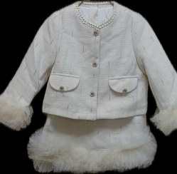 تصویر دوتکه پیراهن و کت مجلسی 