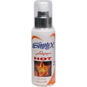 تصویر ژل لوبریکانت مدل hot سیمپلکس 100 میلی لیتر Simplex Hot Lubricant Gel 100 ml