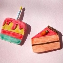 تصویر مگنت یخچال کیک 