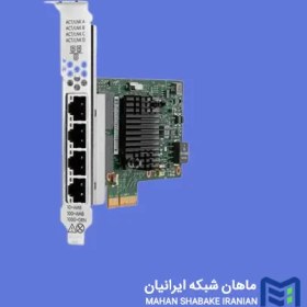 تصویر کارت شبکه HPE Ethernet 1Gb 4-port BASE-T BCM5719 