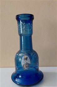 تصویر تنگ شیشه ای قدیمی 