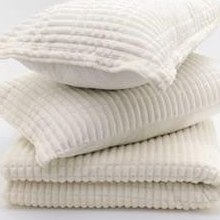 تصویر ست پتو دو نفره ۳ تکه مدرن لاین رنگ بژ برند merinos Modern Line 3 Piece Double Blanket Set Bone