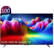 تصویر تلویزیون هوشمند ایکس ویژن مدل 100X25 سایز ۱۰۰ اینچ QLED Ultra HD 4K 