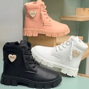 تصویر بوت بچگانه طرح قلبی Lucky Kids کد 4072302 