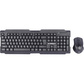 تصویر کیبورد و ماوس بی سیم ایکس پی پروادکت مدل XP-W4800 با حروف فارسی XP-Product XP-W4800 Wireless Keyboard and Mouse