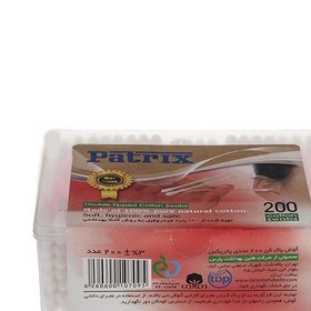 تصویر گوش پاک‌کن 200 عددی پاتریکس Patrix 200 ear cleaners
