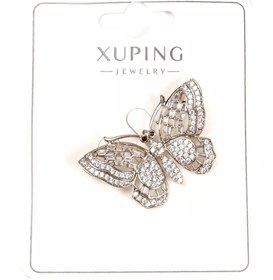 تصویر گل سینه طرح پروانه کد 50 