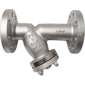 تصویر شیر صافی "5 اینچ کلاس 300 فولاد ریخته گری STRAINER VALVE_Y 5" #300 WCB A216