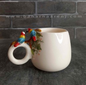 تصویر ماگ طوطی 