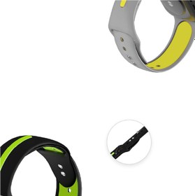 تصویر بند سیلیکونی ورزشی اپل واچ Green tanoshi strap band 