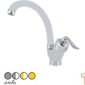 تصویر شیر ظرفشویی طوفان فلز مدل قاصدک Tofan Felez Sink Faucet Ghasedak Model