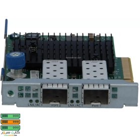 تصویر کارت شبکه آداپتور HPE 2-Port 10GbE 562FLR-SFP+ 