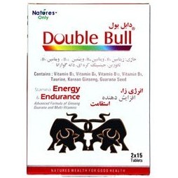 تصویر دابل بل نیچرز اونلی 30 عدد | Natures Only Double Bull Natures Only Double Bull 30 Tabs