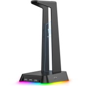 تصویر پایه نگهدارنده هدست اونیکوما مدل ST2 RGB ONIKUMA ST2 RGB Gaming Headphone Stand