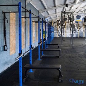 تصویر سازه کراسفیت 8 یونیت دیواری wall 8 unit crossfit structure NS 1013 