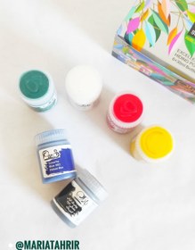 تصویر گواش شش رنگ پارس 