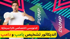 تصویر اندیکاتور102 : پیش بینی وقوع پامپ یا دامپ/ indicator102: pump or dump /اشتراک سه ماهه 