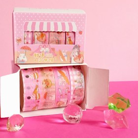 تصویر چسب واشی - نارنجی 