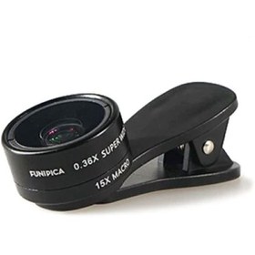 تصویر لنز واید ماکرو گوشی موبایل لی کیو آی Lieqi F-515 Wide Angle & Macro Lens 