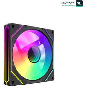 تصویر فن کیس گیم مکس FN12A-S8I-R Black GAMEMAX FN12A-S8I-R Black Reverse 120mm ARGB Case Fan