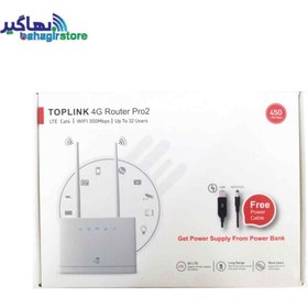 تصویر مودم TOP LINK 4G LTE مدل PRO 2 (2 آنتنه بسته 5 عددی) 