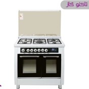 تصویر اجاق گاز دو فر تاکنوگاز مدل Platinum ظرفیت ۵ شعله 